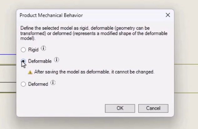 3DEXPERIENCE Collaboration | What's New in SOLIDWORKS 2026 9 Creating a deformable component in SOLIDWORKS