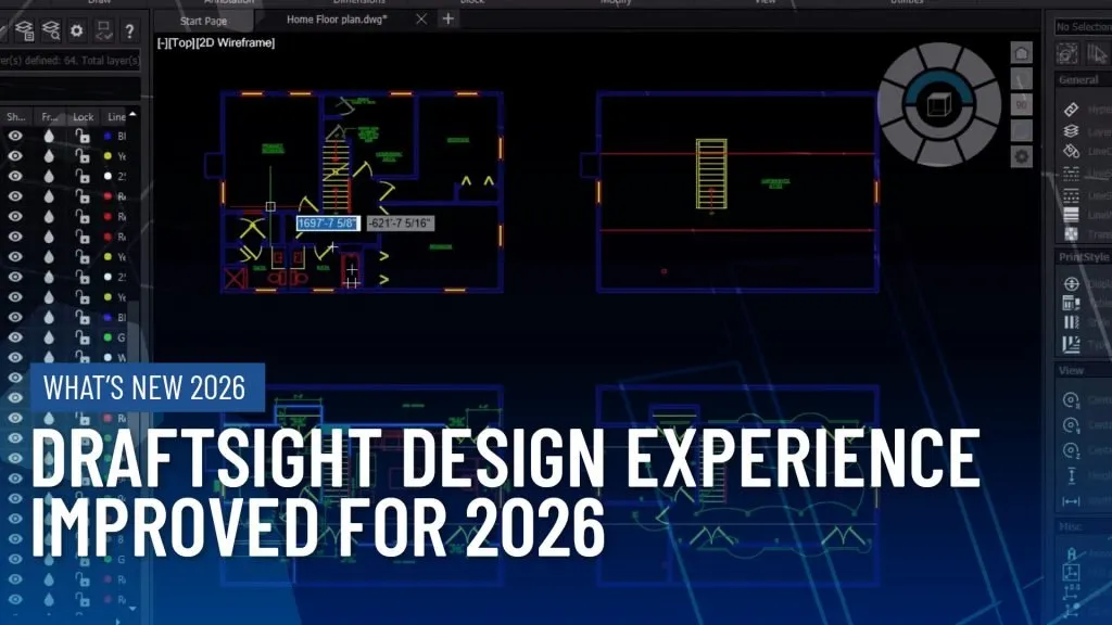 DraftSight | What's New in SOLIDWORKS 2026 5 SOLIDWORKS 2026 DraftSight 2026