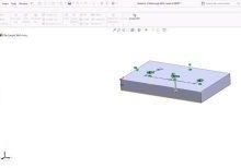 How to extrude a rectangle with holes